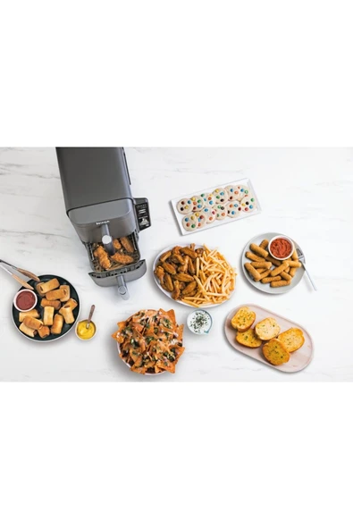 NINJA Air Fryer Çift Hazneli Xl 9.5l Shark Ninja - Double Fritöz - 2