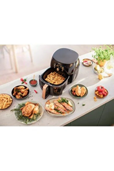 Philips HD9867/90 Premium XXL Siyah AirFryer 7.3L - 6