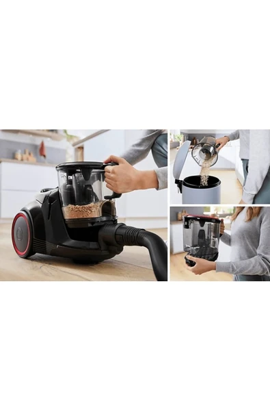 Bosch Parkeler Için Sert Turbo Başlık, Mini Turbo Başlıklı Toz Torbasız Elektrikli Süpürge - 8
