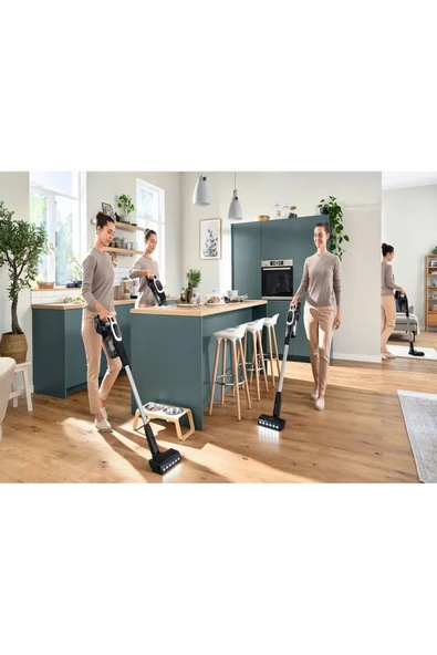 Bosch BCS931WBA UNLİMİTED9 MİCROCLEAN DİKEY ŞARJLI SÜPÜRGE