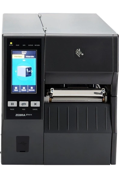 Zebra Etiket Kapıda Zt411 (203 Dpi) Endüstriyel Barkod Yazıcı - 2