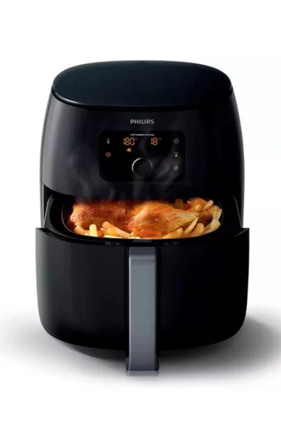 Philips HD9650/90 XXL Airfryer HD2590/90 Ekmek Kızartma Makinesi Hediyeli - 3