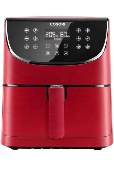 COSORI Akıllı Wifi Sıcak Hava Fritözü 5.5 Litre Airfryer Xxl Kırmızı