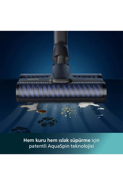 Philips Aquatrio Yeni 3'ü 1 Arada (ıslak, Kuru Ve Moplu) Sarjlı Ve Kablosuz Dik Süpürge 062Iseri - 4