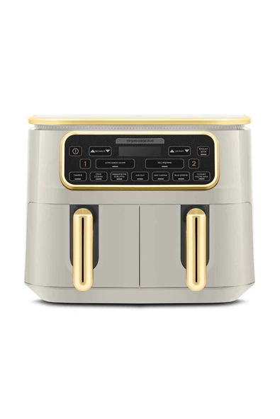 Karaca Air Pro Cook Duo Tandır XXXL 4+4 Litre Airfryer Stargold - 2