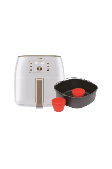 Philips Premium XXL Yağsız Fritöz Beyaz - 2