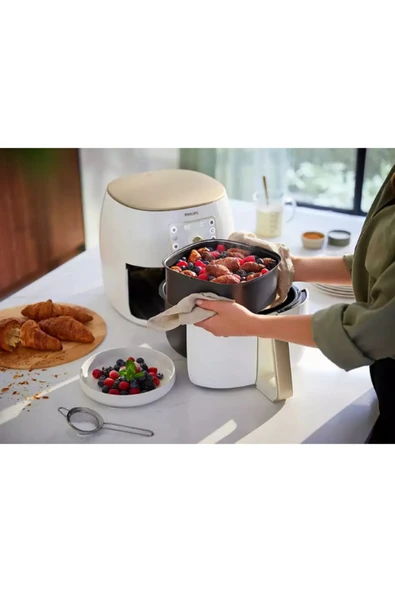 Philips Airfryer Premium XXL Aile Boyu Fritöz 1.4 KG 7.3 Litre - 4