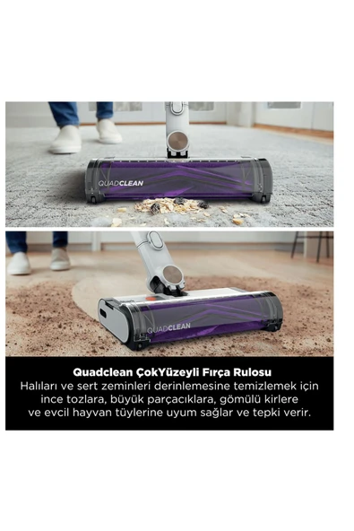 Shark Auto-Empty Sistemli Şarjlı Dikey Süpürge 2l - 3
