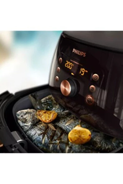 Philips HD9867/90 Premium XXL Siyah AirFryer 7.3L - 5