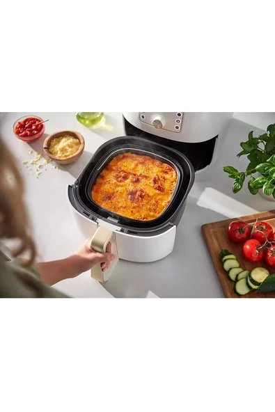 Philips Airfryer Xxl Smart Sensing Fritöz, 1.4 Kg, 7.3 L Kapasite 1.4 Kilogram , Beyaz - 5