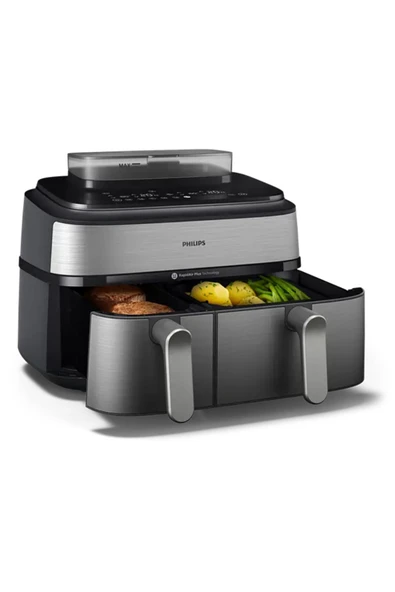 Philips NA555/00 5000 Serisi Çift Hazneli Airfryer YENİ - 2