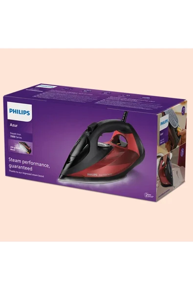 Philips Güçlü 2800 watt ve  Kireç toplama sistemi ile Buharlı Ütü - 8