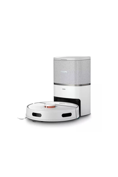 Philips Kullanım Ayralı Premium Özellikli Beyaz Islak ve kuru Robot Süpürge - 6