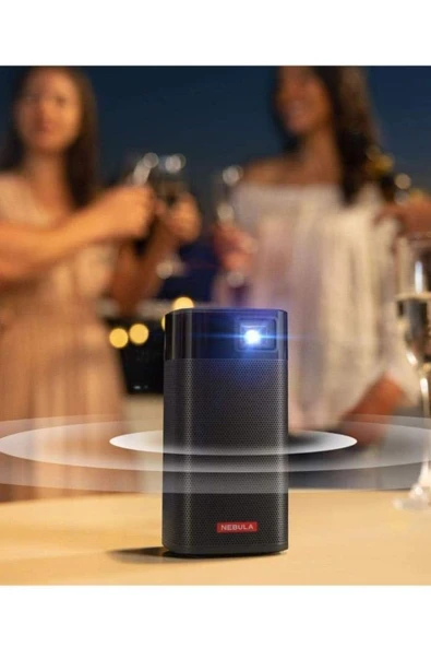 Nebula Apollo Pro X – Akıllı Taşınabilir Kablosuz Projeksiyon Cihazı & Hoparlör - 2