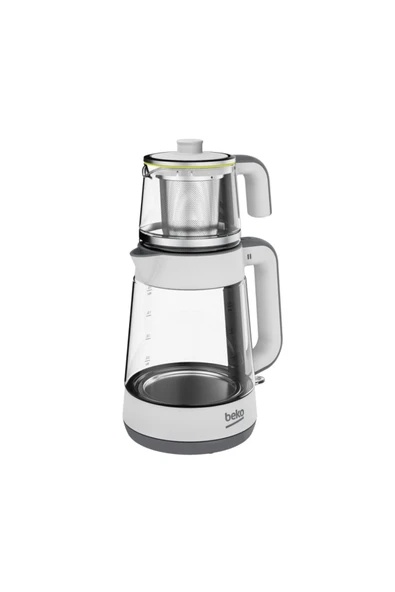 Beko 1900 W Cam Demlikli Beyaz Çay Makinesi - 3