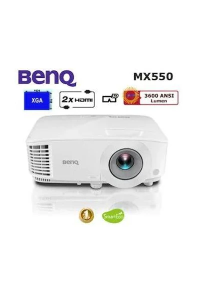BENQ MX550 3600 Ansılümen 1024x768 XGA DLP 3D Projeksiyon Cihazı - 4