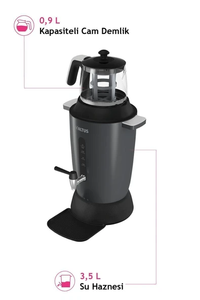 Altus Al 798 Semaver Çay Makinesi - 3
