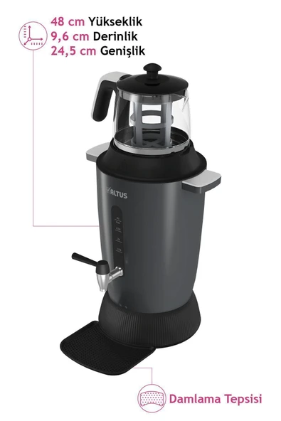 Altus Al 798 Semaver Çay Makinesi - 6