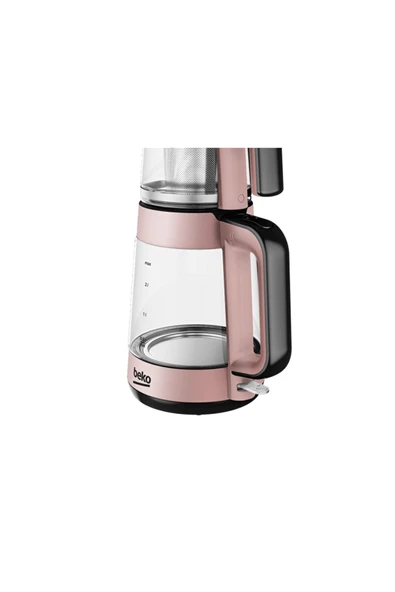 Beko 1900 w Cam Demlikli Rose Çay Makinesi - 3