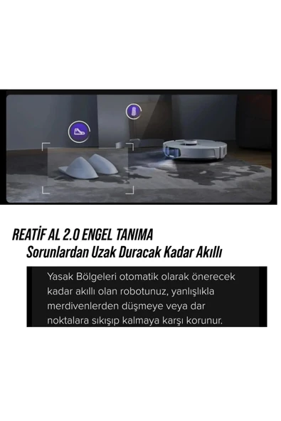 Roborock Premium Ultra Flexiarm Desing Side Brush Çöp Istasyonlu Akıllı Robot Süpürge - 7