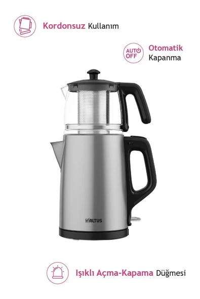 Altus Gri Al 795 Ic Çay Makinesi 2 Yıl Modern 1-2 L 220 - 240 V Çelik 500+ L 50 Hz / 60 Hz Resmi Distribü - 4