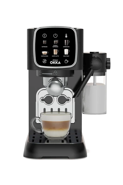 Arzum OK0032-05 Arzum Okka Espresso Solo M Yarı Otomatik Espresso Makinesi - Krom