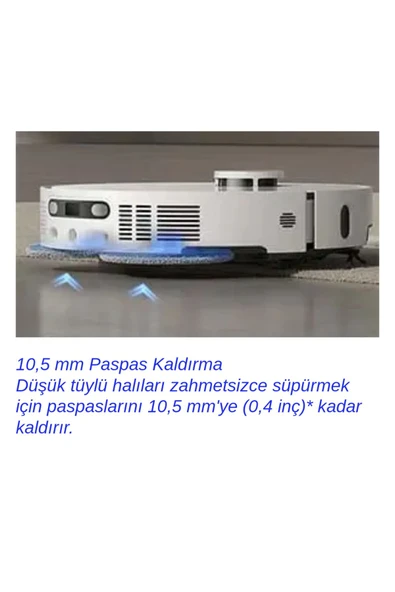 Dreame Ultra Robot Süpürge Beyaz - 2