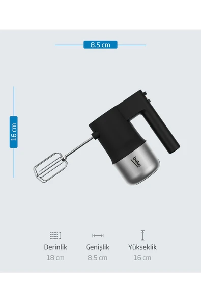 Beko Mk 8150 I Starlight™ Mikser - 5