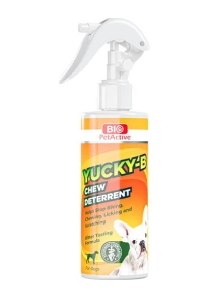 Bio Pet Active Yucky-B Chew Deterrent Köpek Uzaklaştırıcı ve Çiğneme Önleyici Sprey 250ml - 1