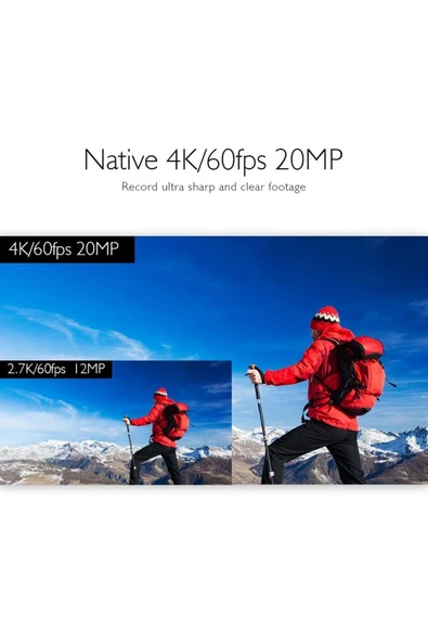 AKASO V50 Elite 4K60fps Aksiyon Kamerası  EIS ve Su Geçirmez - 5