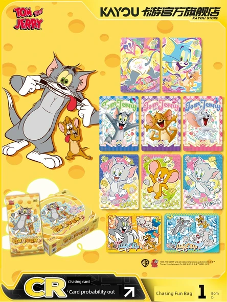 Tom ve Jerry Eğlenceli Kart Oyunu - 1. Bomb - 10 Paket Eğlence Paketi - 2