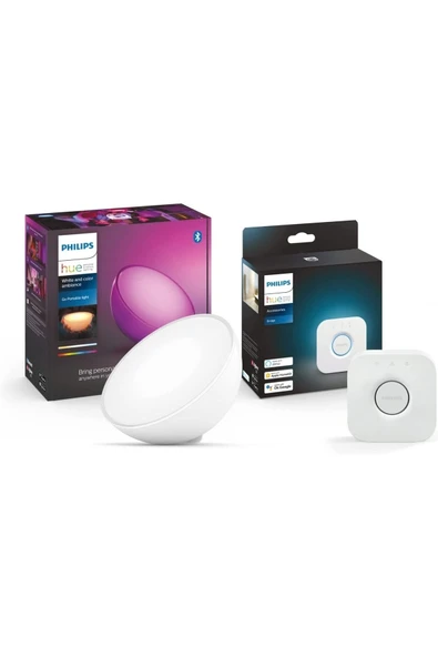 Philips Hue Go V2 Şarjlı Akıllı Led Masa Lambası, Özel Başlangıç Seti