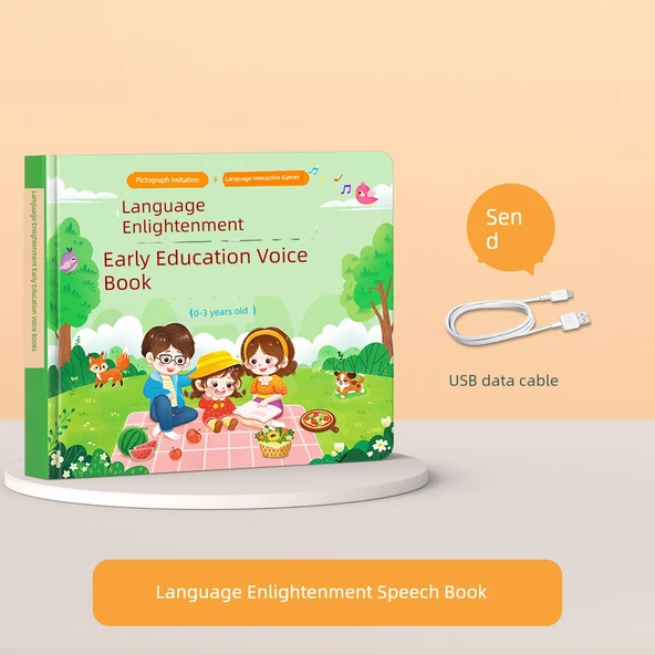 Eğitici Sesli Kitap - Dil Aydınlatma Konuşma Kitabı