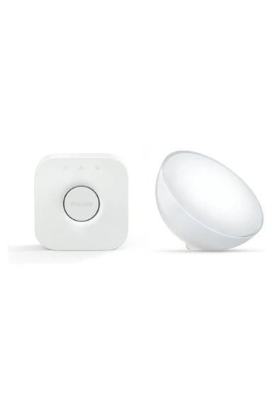 Philips Hue Go V2 Taşınabilir Masa Lambası + Bridge (bağlantı Köprüsü) - Özel Eko Paket