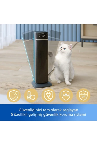 Philips CX5120/11 5000 Serisi Akıllı Kule Tipi Seramik Isıtıcı - 2