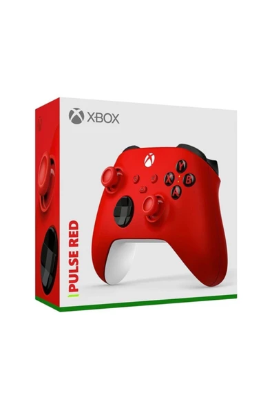 MICROSOFT Xbox Pulse Red Wireless Kablosuz Oyun Kolu Kırmızı X,s Serisi - 2