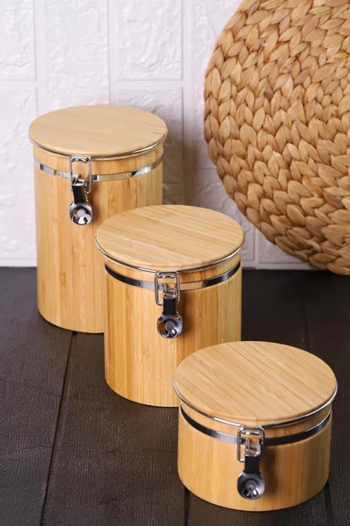 Bambum Sante - Saklama Kabı 3 Boy Mini Küçük Büyük Set - 6