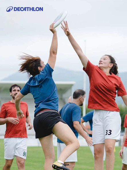 Profesyonel Dış Mekan Spor Frisbee - Beyaz - Yetişkin Ultimate 175g - 5