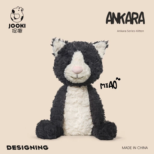 Ankara Xiao Mao Peluş Oyuncak - 29cm - Sıradan Paketleme