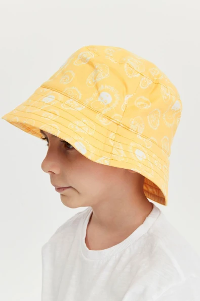 Erkek Çocuk Desenli Bucket Şapka 7007 - 12