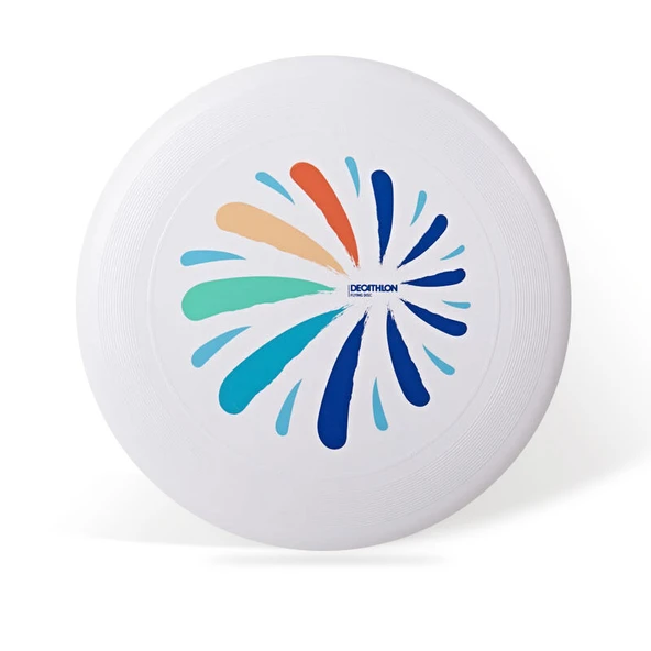 Profesyonel Dış Mekan Spor Frisbee - Beyaz - Yetişkin Ultimate 175g