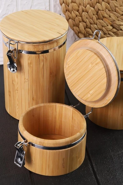 Bambum Sante - Saklama Kabı 3 Boy Mini Küçük Büyük Set - 2
