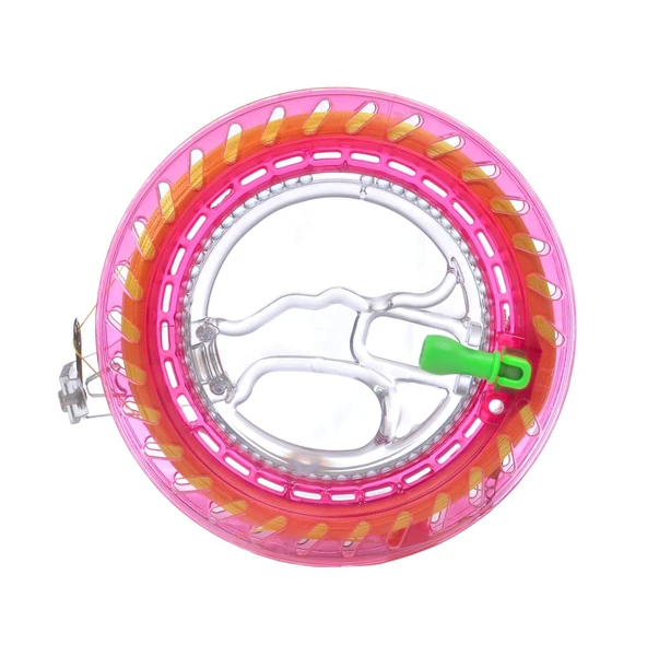 El Tipi Uçurtma İpi Sarma Aracı - 16cm Top Renkli Kayış Bağlantısı - 10