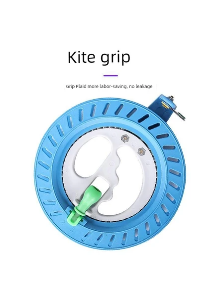 El Tipi Uçurtma İpi Sarma Aracı - 16cm Top Renkli Kayış Bağlantısı - 5