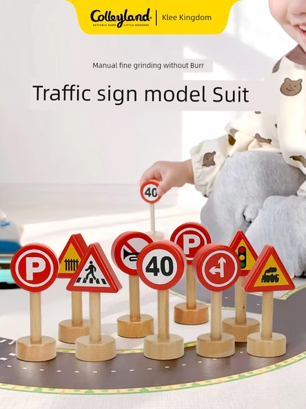 Çocuklar için Trafik Simülasyonu Oyun Seti - Tek Hacimli Ray - 2