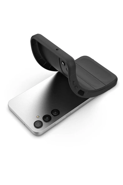 Coverzone Galaxy S24 FE İle Uyumlu Kılıf TPU Oyuklu Arka Yüzey Z-Etnik Esnek O-tto Prime - Resim 4