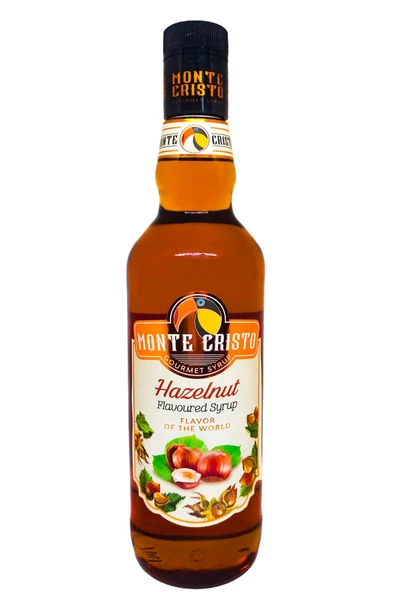 Monte Cristo Fındık Aromalı Kokteyl & Kahve Şurup 70cl Cam Şişe