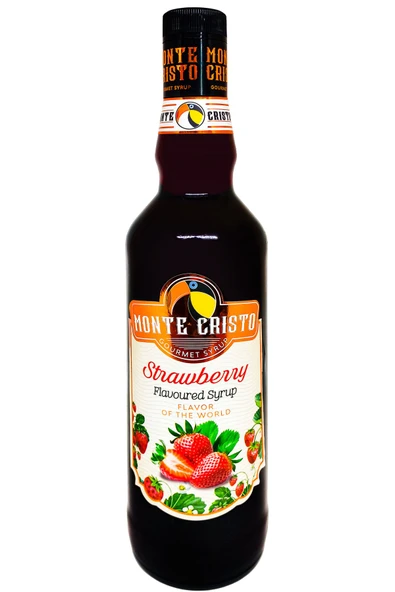 Monte Cristo Şurup Çilek Cam Şişe 70cl