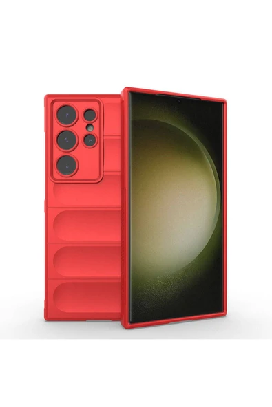 Coverzone Galaxy S24 Ultra İle Uyumlu Kılıf TPU Oyuklu Arka Yüzey Z-Etnik Esnek O-tto Prime ürün görseli