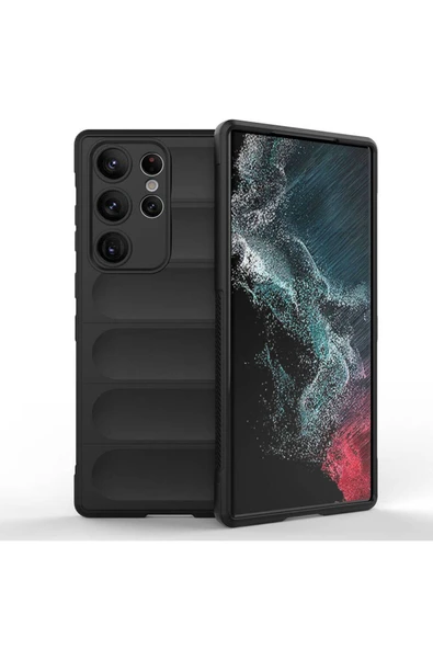 Coverzone Galaxy S23 Ultra İle Uyumlu Kılıf TPU Oyuklu Arka Yüzey Z-Etnik Esnek O-tto Prime ürün görseli